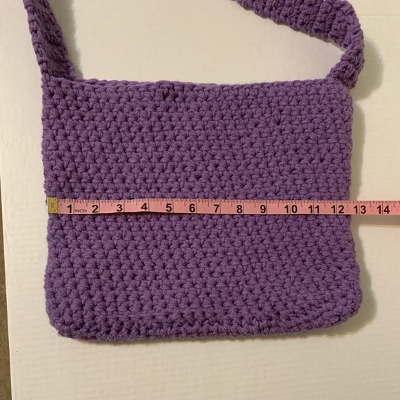 Crossbody Bag handmade crocheted - Picture 12 of 13